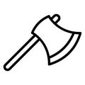 Axe Isolated Vector icon which can easily modify or edit Royalty Free Stock Photo