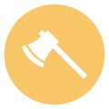 Axe Isolated Vector icon which can easily modify or edit Royalty Free Stock Photo
