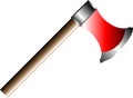 Axe isolated on white Royalty Free Stock Photo