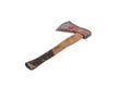 Axe isolated on white background - 3D render Royalty Free Stock Photo