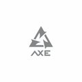 Axe Logo Modern Design Royalty Free Stock Photo