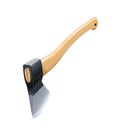 Axe. Manual tool for chop wood