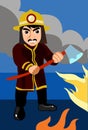 The Axe Wielding Fireman