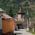 Axente Server Church in Frauendorf, Romania from streets