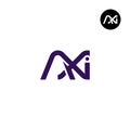AXI Logo Letter Monogram Design Royalty Free Stock Photo