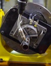 Robotic arc machine Royalty Free Stock Photo