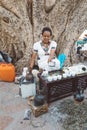 Ethiopian traditional Coffee ceremony, Aksum, Ethiopia Africa