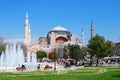 Aya Sofya in Istanbul. Royalty Free Stock Photo