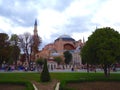 The Aya Sofya (Hagia Sofia) Royalty Free Stock Photo
