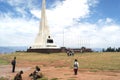 AYACUCHO, PERU . The obelisk of Quinua's Pampa is a symbol of that battle for independence located in Ayacucho