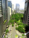 Ayala triangle in ayala, makati city, philippines