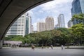 Ayala Triangle Gardens in Manila