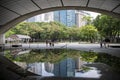 Ayala Triangle Gardens in Manila