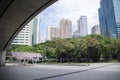 Ayala Triangle Gardens in Manila