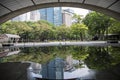 Ayala Triangle Gardens in Manila