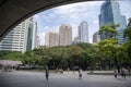 Ayala Triangle Gardens in Manila