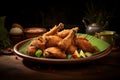 Ayam Goreng Kalasan, fried chicken marinated in a blend of spices and coconut water
