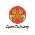 Ayam Taliwang is Indonesian Traditional Food. Spicy Grilled Chicken with Special Recipe