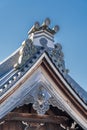 oof detaikl of Zenrin-ji temple. Kyoto, Japan