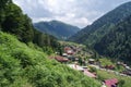 Ayder plateau, Rize, Camlihemsin, Turkey. Royalty Free Stock Photo