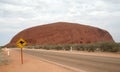 Ayers Rock or Uluru Royalty Free Stock Photo