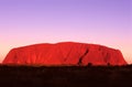 Ayers Rock, Central Australia Royalty Free Stock Photo