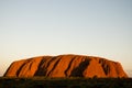 Ayers Rock sunset - Uluru - Australia Royalty Free Stock Photo