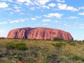 Ayers Rock- Uluru in Australia Royalty Free Stock Photo