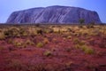 Ayers Rock: Uluru After The Rain Storm Passed Royalty Free Stock Photo