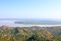 Ayeyarwady River and Farm, Tantkyi Hill, Myanmar