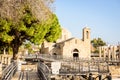 Ayia Kyriaki Chrysopolitissa church in Paphos, Cyprus Royalty Free Stock Photo