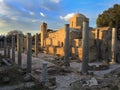 Ayia Kyriaki Chrysopolitissa church in Paphos, Cyprus Royalty Free Stock Photo