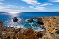 Ayia Napa lovers bridge Cyprus beach sea lagoon famous travel destination Royalty Free Stock Photo