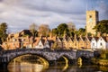 Aylesford Bridge Near Maidstone Kent at Sun Set