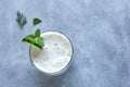 Ayran, homemade yogurt drink Royalty Free Stock Photo