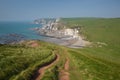 Ayrmer Cove near Challaborough bay Devon England uk south west coast path