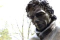 Ayrton Senna memorial site statue Royalty Free Stock Photo