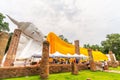 Reclining buddha statue in Thailand