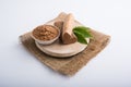 Ayurvedic chandan lape or lep or sandalwood paste Royalty Free Stock Photo