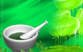 Ayurvedic medicine making Royalty Free Stock Photo