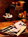 Ayurvedic spa massage still life Royalty Free Stock Photo