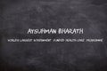 Ayushman Bharath Modi care is the insurance for people of India by Government of India.