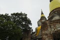 Ayuttaya ancient Buddha statue