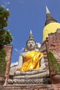 Ayutthaya Histocial Park, Thailand Royalty Free Stock Photo