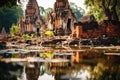 Ayutthaya Historical Park in Thailand travel destination picture