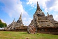 Ayutthaya Historical Park (Wat Phrasisanpetch temple), Ayutthaya, Thailand