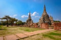 Ayutthaya Historical Park (Wat Phrasisanpetch temple), Ayutthaya, Thailand