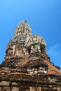 Ayutthaya ruins, buddhist temple