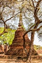 Ayutthaya temple Royalty Free Stock Photo