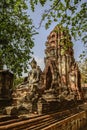 Ayutthaya temple Royalty Free Stock Photo